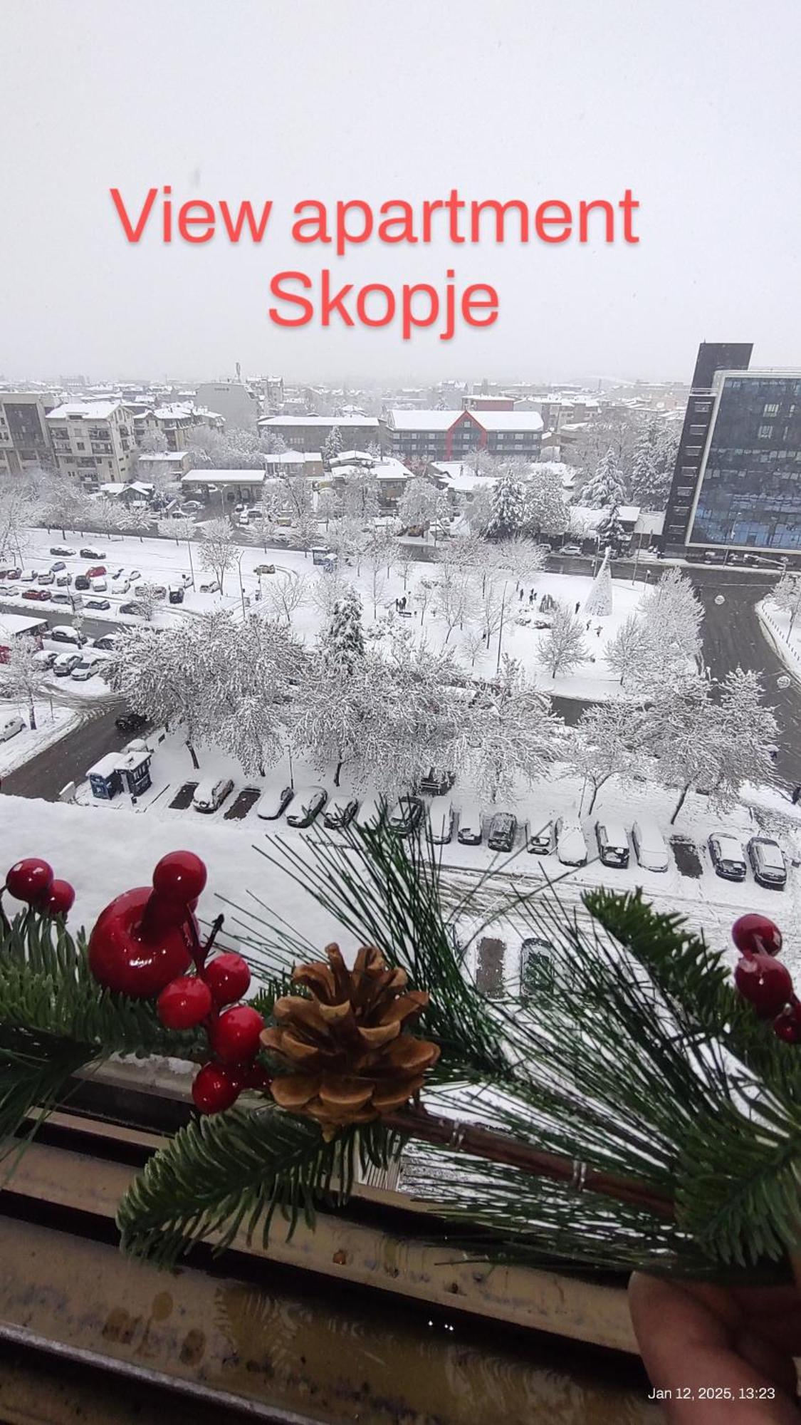 View Διαμέρισμα Σκόπια Εξωτερικό φωτογραφία